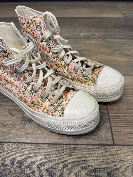 Converse Shoes - Floral Platform High Top Converse